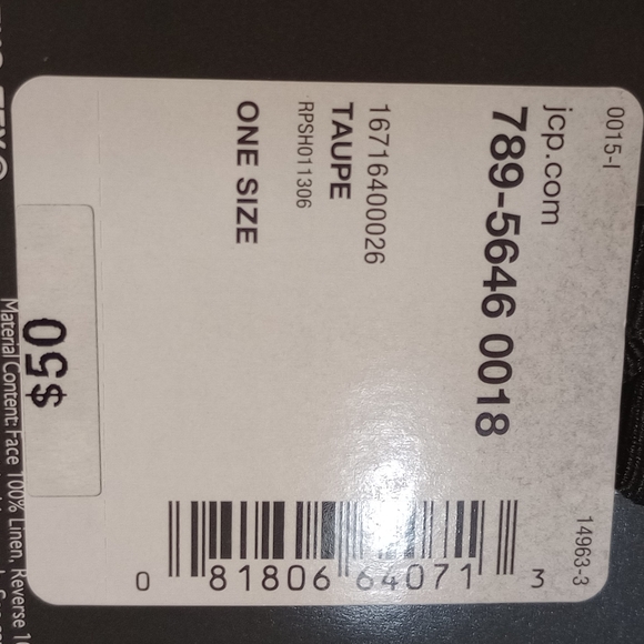 Linen Napkins. FIELDCREST. . 20x20in. 4 in Pack.  Taupe. NWT 💎❄️💎❄️ - Picture 5 of 6